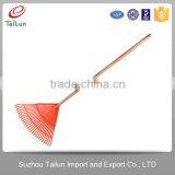 High Quality Orange 26 Tines Garden Plastic Lawn Rake Heads thumbnail-3