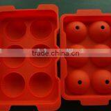 6 x 2" Silicone Ball Shape Silicone Ice Tray thumbnail-5