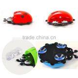 Cute Cartoon Ladybug Kids Wall Suction Cup Mount Toothbrush Box Travel Organizer Plastic Box Storage Organizer thumbnail-5