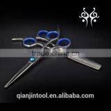 QJ-JC111stainless Steel Scissros With Color Finger Insert Hair Scissors thumbnail-6