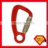 A140-22KSG Industrial Safety Forged Aluminum Captive Eye CE Standard Screw Gate Quicklock Locksafe Carabiner thumbnail-2