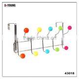 43018 Muticolored Bead Home Storage Decoration Coat&Hat Rack With 10 Door Hooks thumbnail-1