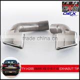 Auto Tuning Ss304 Exhaust Tips in Exhaust Pipe for BMW x3 x4 x5 x6 thumbnail-2