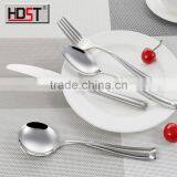 18/8 Luxury Royal Silver Color 4pcs Restaurant Tableware;cutlery Bulk Buy From China thumbnail-3