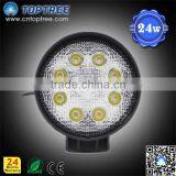Cheap 4 Inch LED 24w Additional Automotive Lamps Round Led Driving Light for Jeep Offroad Truck thumbnail-1