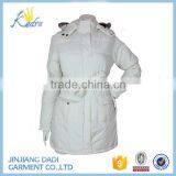 Ladies Long Winter Jacket , Womens Polyfill Padded Coats thumbnail-1
