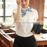 Factory Wholesale Silk Blouse Models,model Simple Blouse,satin Blouse thumbnail-3