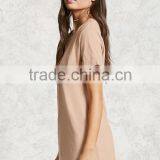 Women Mini Short Sleeve Casual T-Shirt Dress thumbnail-3