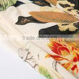 Women's Sexy 2 Piece Dress Set Slim Floral Backless Crop Toplong Skirt+Maxi Dress thumbnail-5