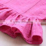 Baby Clothing Design Girls Hollow-out Horn Short Sleeve Tops and 5 Minutes of Pants Suit thumbnail-2