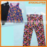 Korea Summer Children Clothing Set Stock Lot Late Shipment Kids Clothing Set 150808
