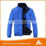 Custom brand polyester waterproof padded men's bomber jacket