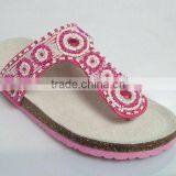 LEATHER SLIPPERS WITH SOFT WOODEN SOLE thumbnail-1