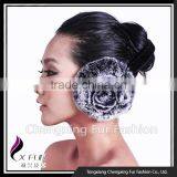 CX-EM-03P Fashion Cute Rex Rabbit Fur Ear Muff thumbnail-2