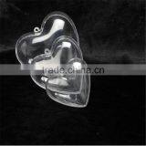 Christmas Supplies High Transparent Food Grade Environmental Protection Material Plastic Heart-shaped Christmas Ball thumbnail-6