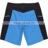 Swimming Board Short Zippered Self Draining Pocket Rapid Dry 3D Textured Nylon Beach Wear Shorts Custom Swimwear Stretchy Soft thumbnail-3