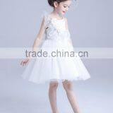 2017 White Rose Tulle Dress Women Kids Sequin Two Spaghetti Strap Dresses thumbnail-6