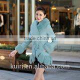 New Fashion Winter Jacket Women Luxurious Fake Fox Fur Collar Long Leather Jacket PU Slim Parkas For Women Coat Ladies Down thumbnail-6