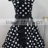 VINTAGE Polk Dot 1950's ROCKABILLY SWING DRESS Wholesale Rockabilly Clothing thumbnail-1