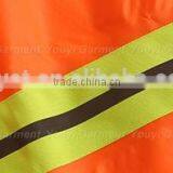 Orange 100% Waterproof Raincoat With Hood thumbnail-4