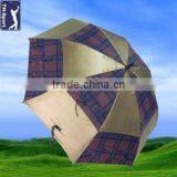 Long Shaft Automatic Two-tier Golf Umbrella thumbnail-1