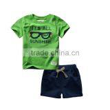 Wholesale Cool Fashion Sports Style Baby Boy Clothing Sets for Summer thumbnail-2