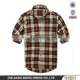 New Men's Fashion Long Sleeve Check/plaid Flannel Shirt With Button-down Collar thumbnail-1
