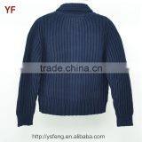 School Uniform Winter Boys Cardigan Sweater Design thumbnail-2