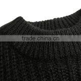 Casual Pure Color Cashmere Pullover Thick Loose Top Brand Sweaters for Wholesale thumbnail-6