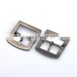 25mm 1inch Square Metal Alloy Buckle Pin Belt Bag Buckle High Polish Black Nickle Brush Color Craft Accessories BK-013 thumbnail-2