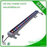 RGB LED Wall Washer Lights, Outdoor IP65 Square Wall Lighting, Waterproof Building Contour Light Bar thumbnail-1