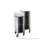 Stainless medical record cart (with lock)
