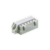 Angled Female 6P or 2P - 24P MCS Connector SP450/SP458 (Light-Gray)