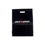 Black LDPE Printed Die Cut Plastic Bag Recycle With Handles for Shopping thumbnail-1