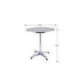 Stainless Steel Waterproof Aluminum Outdoor Table , Indoor Dinning Table thumbnail-1