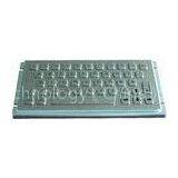 compact format IP65 dynamic Waterproof  Panel mount industrial metal keyboard with 47key