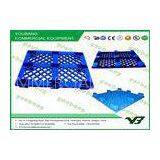Custom Eco - Friendly Heavy Duty Plastic Pallets , Blue Plastic Pallets HDPE Material thumbnail-1