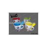 Ceramic Mug W/spoon thumbnail-1