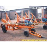 Reel Trailers RT 1000kg with tip-up drum-loading frame