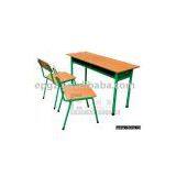 Double Student Desk and Chair thumbnail-1