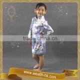 Floral Pattern Chinese Style Qipao Fancy Dress thumbnail-4