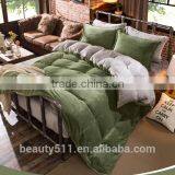 High Quality Colorful Winter Warm Flannel Bed Comforter Sheet BS484 thumbnail-6