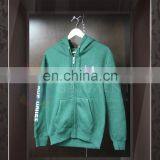 Wholesale High Quality With Logo Men Forest Green Zip up thumbnail-1