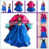 Movie Elsa Anna Dress Children Cosplay Party Costumes HPC-3105 thumbnail-5