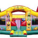 Crayon Inflatable Playland