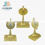 Cheap Custom Round Rotating Painted Gold Plating Trophy thumbnail-4