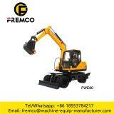 FWE85 Hydraulic Wheeled Excavator thumbnail-2