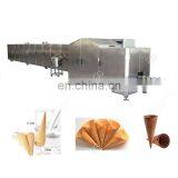 Gelgoog Crisp Rolled Sugar Cone Automatic Waffle Ice Cream Cone Making Machine Price