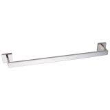 60cm Home Bathroom Square Stainless Steel Towel Rail Single thumbnail-1