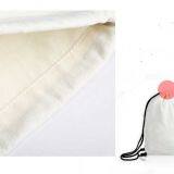 Wholesales Eco Canvas Schoolbag Drawstring Backpack Bag Travel Sports Pouch Bag thumbnail-5